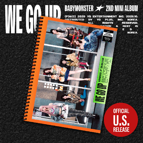 BABYMONSTER - WE GO UP [2nd Mini Album - hello82 Exclusive Ver