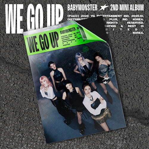 BABYMONSTER WE GO UP 2nd Mini Album - We Ver