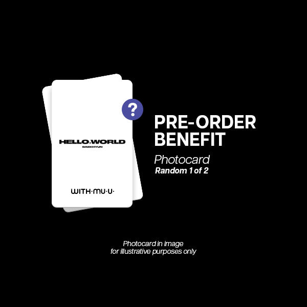 BAEKHYUN EXO - Hello, World [Photobook Ver.] 4th Mini Album