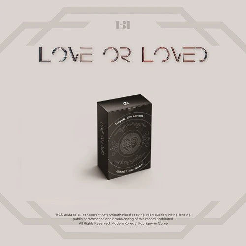 B.I - Love or Loved Part.1 [2nd EP Album] - K PLACE