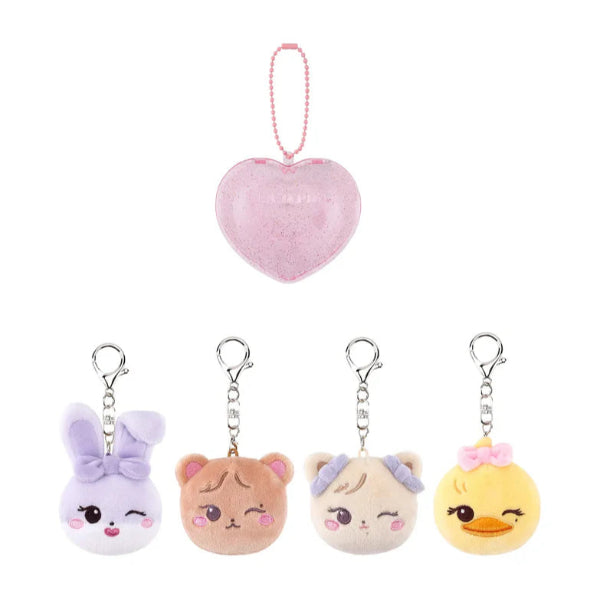 BLACKPINK - Character Plush Face Keyring + Case ['DEADLINE