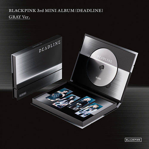 BLACKPINK - DEADLINE [3rd Mini Album - GRAY Ver.] - K PLACE