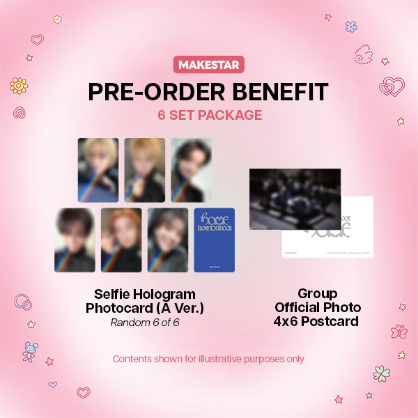 BOYNEXTDOOR HOME 1st Studio Album SWEET HOME Ver - MAKESTAR Set POBs