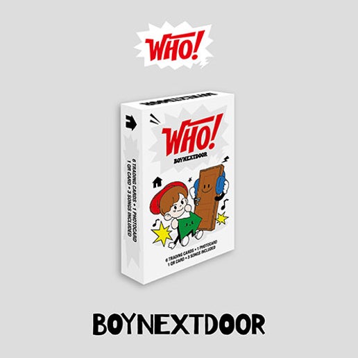 BOYNEXTDOOR - WHO! [1st Single Album - Weverse Ver.]