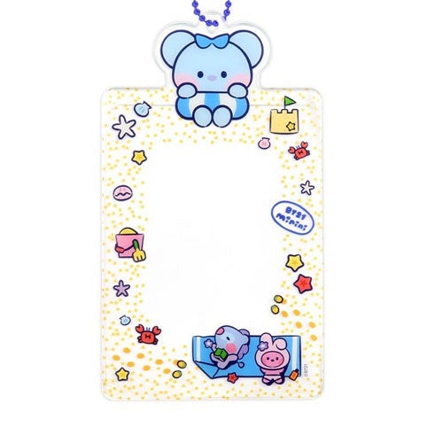 BT21 mini SWEETIE フォトホルダー BT21 Sweetie Minini Photocard Holders Keyring – SEOUL SUNNY