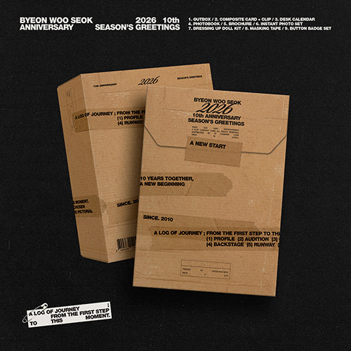 BYEON WOO SEOK - 2026 Season's Greetings [10th ANNIVERSARY] - K PLACE