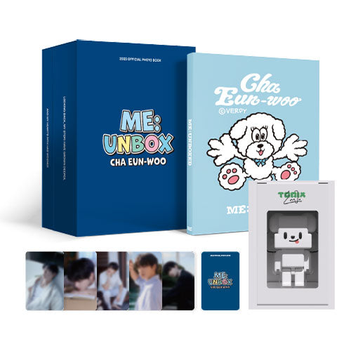 ME: UNBOX CHA EUN-WOO フォトブック & フィギュアセット CHA EUN-WOO - ME: UNBOX [2025 Photobook] - K PLACE