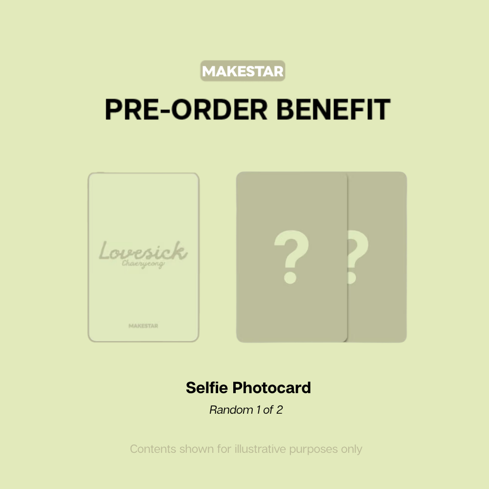 CHAERYEONG Lovesick 1st Mini Album - MAKESTAR POBs