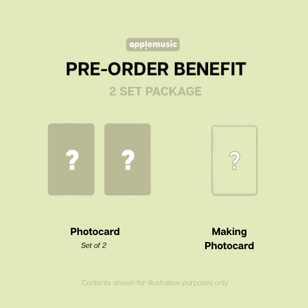 CHAERYEONG Lovesick 1st Mini Album - Photobook Ver - Apple Music Set POBs