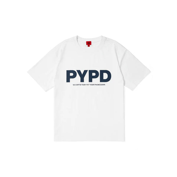 公式　CORTIS　PYPD　ツアーTシャツ XL CORTIS - PYPD T-Shirt (White) [2026 CORTIS TOUR 'PUT YOUR PHONE