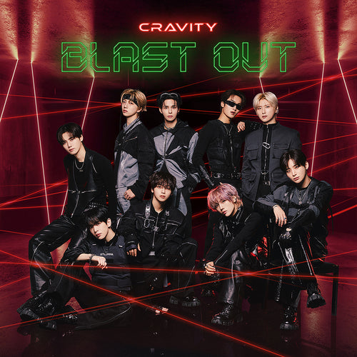 CRAVITY クレビティ　BLAST OUT 直筆サイン入りポスター CRAVITY - BLAST OUT [3rd JP Single Album - Regular Edition] - K PLACE