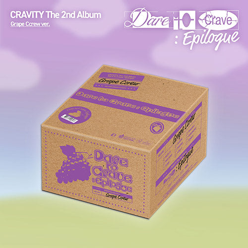 cravity グッズ 3 CRAVITY - The 2nd Album [Dare to Crave : Epilogue] (Grape Ccrew