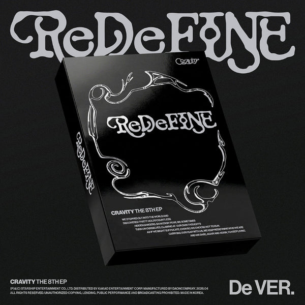 CRAVITY - ReDeFINE [8th EP Album - De Ver.] - K PLACE