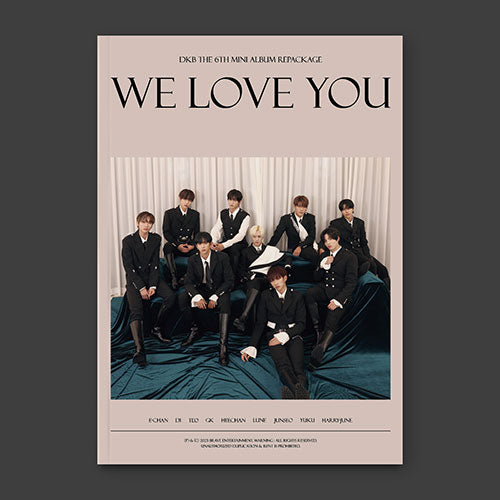 【中古】 DKB / 6th Mini Repackage Album: We Love You ランダムカバー・バージョン DKB - We Love You [6th Mini Album Repackage] - K PLACE