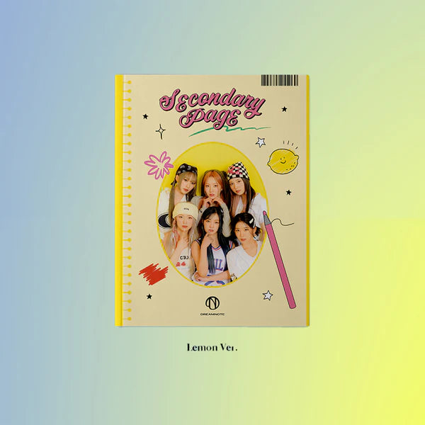 DreamNote - Secondary Page [5th Single Album] - K PLACE