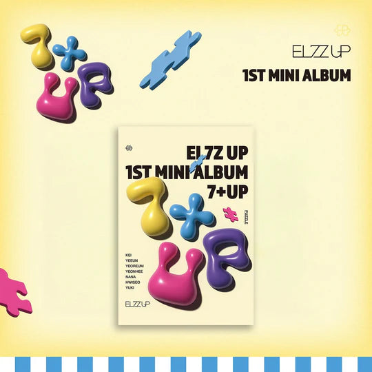 EL7Z UP - 7+UP [1st Mini Album - PLVE Ver.] - K PLACE