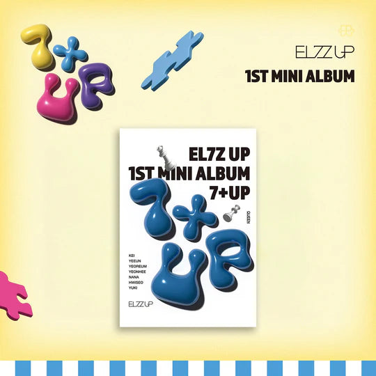 EL7Z UP - 7+UP [1st Mini Album - PLVE Ver.] - K PLACE