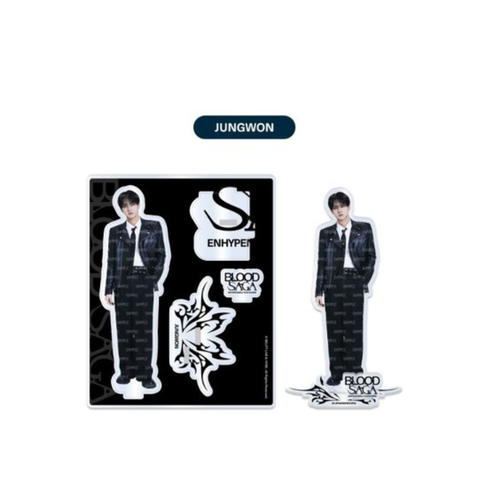 ENHYPEN Acrylic Stand BLOOD SAGA in JP WORLD TOUR Official MD - JUNGWON Ver - Main Image