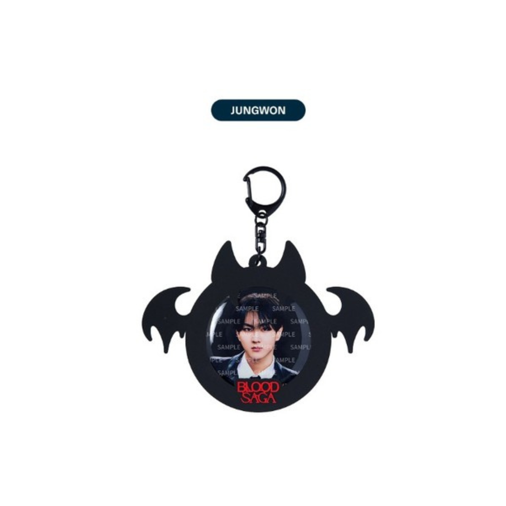 ENHYPEN Can Badge Keyring BLOOD SAGA in JP WORLD TOUR Official MD - JUNGWON Ver - Main Image