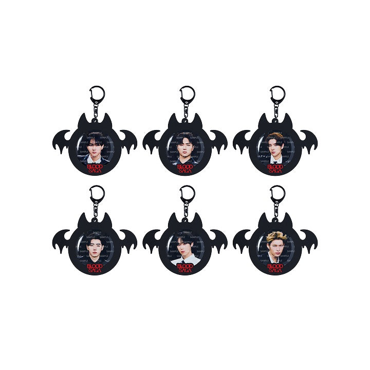 ENHYPEN Can Badge Keyring BLOOD SAGA in JP WORLD TOUR Official MD - Main Image