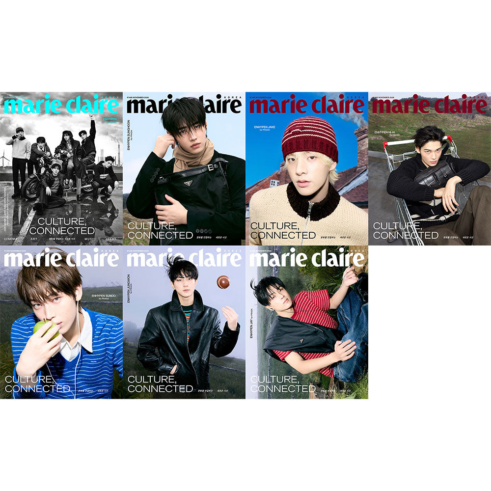 ENHYPEN Cover Marie Claire Korea November 2026 main image