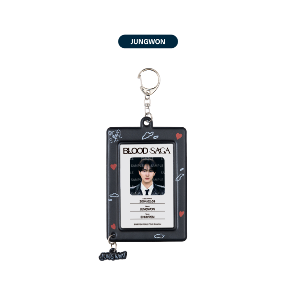 ENHYPEN ID Card Set BLOOD SAGA in JP WORLD TOUR Official MD JUNGWON Ver - main image