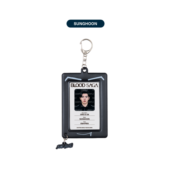 ENHYPEN ID Card Set BLOOD SAGA in JP WORLD TOUR Official MD SUNGHOON Ver - main image