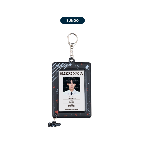 ENHYPEN ID Card Set BLOOD SAGA in JP WORLD TOUR Official MD SUNOO Ver - main image