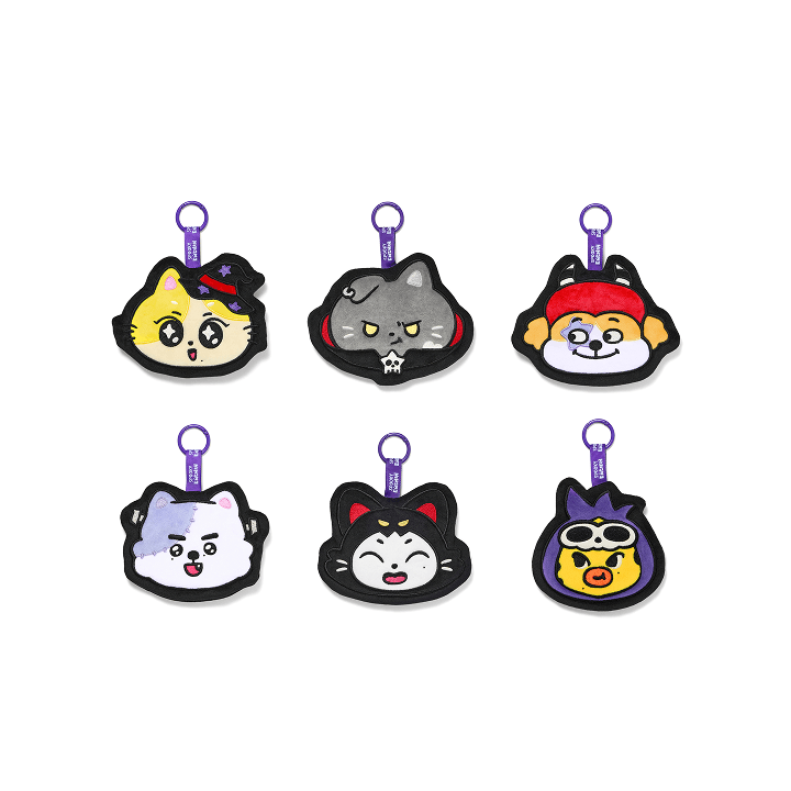 ENHYPEN Plush Pouch Keyring SPOOKY ENCHIN Official MD - main image