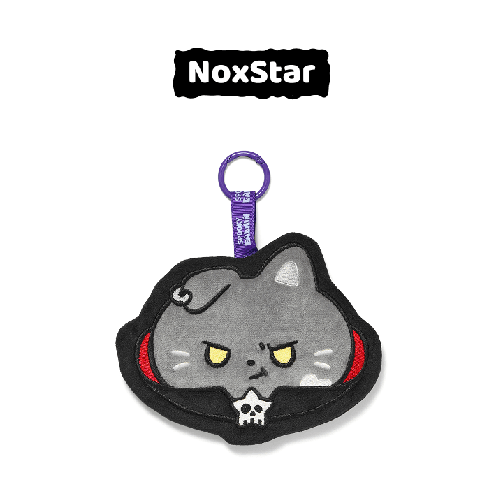 ENHYPEN Plush Pouch Keyring SPOOKY ENCHIN Official MD NoxStar Ver - main image