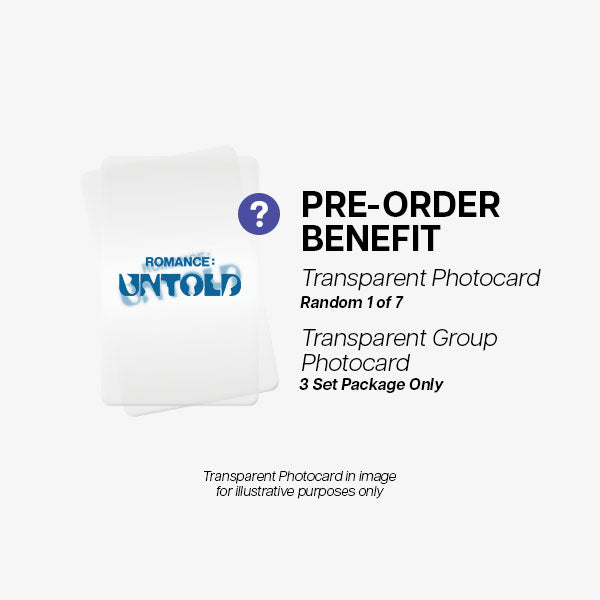 ALBUM ENHYPEN 'ROMANCE: UNTOLD' - Version INCEPTIO + Pré-commandes Bonus + Cadeaux Digitaux BolsVos