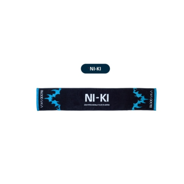 ENHYPEN Slogan Towel BLOOD SAGA in JP WORLD TOUR Official MD NI-KI Ver - main image