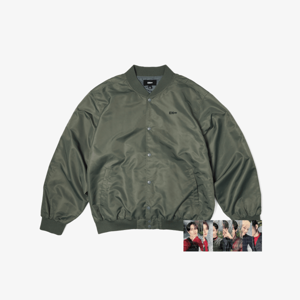 新品 walk the line ENHYPEN スタジャン ジャケット L enhypen-stadium-jacket-world-
