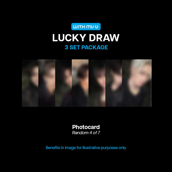 ENHYPEN THE SIN VANISH 7th Mini Album - Withmuu Lucky Draw Set