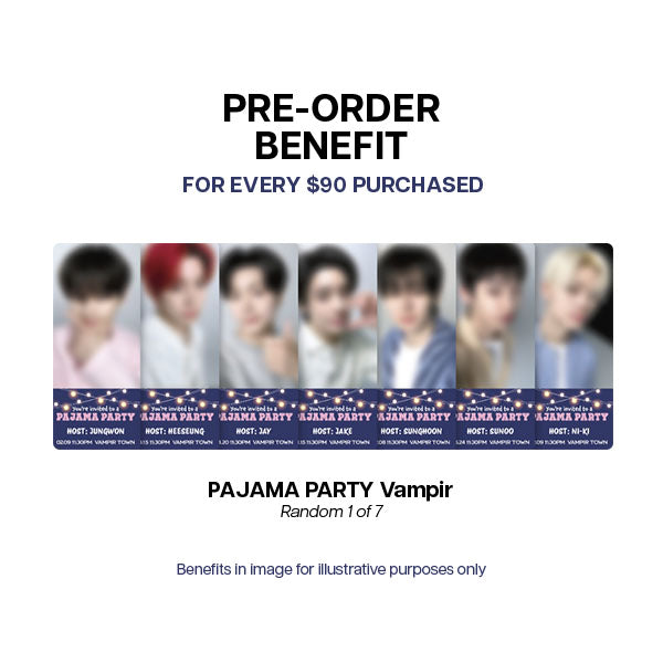 ENHYPEN ヒスン Pajama Party SP QR トレカ ENHYPEN - WORLD COUPON CARD COLLECTION PAJAMA PARTY SPECIAL ver.