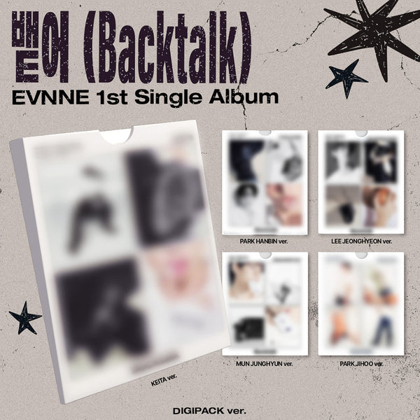 EVNNE - Backtalk [1st Single Album - Digipack Ver.] - K PLACE