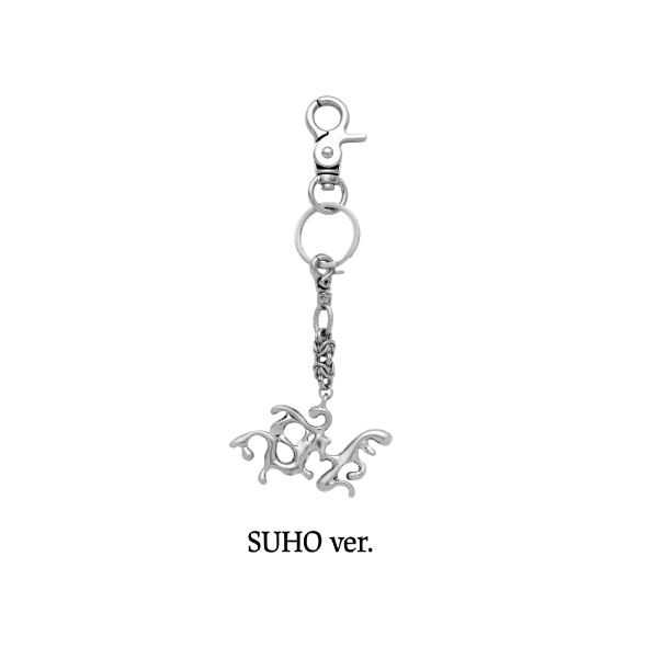 EXO - Metal Charm Keyring [2026 EXO POP-UP 'REVERXE THE WORLD