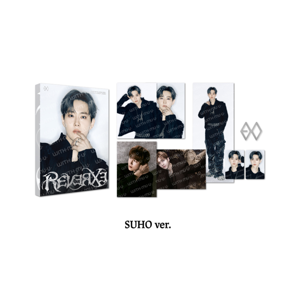 EXO スホ pop up museum トレカ EXO - Photo Set [2026 EXO POP-UP 'REVERXE THE WORLD' Official MD