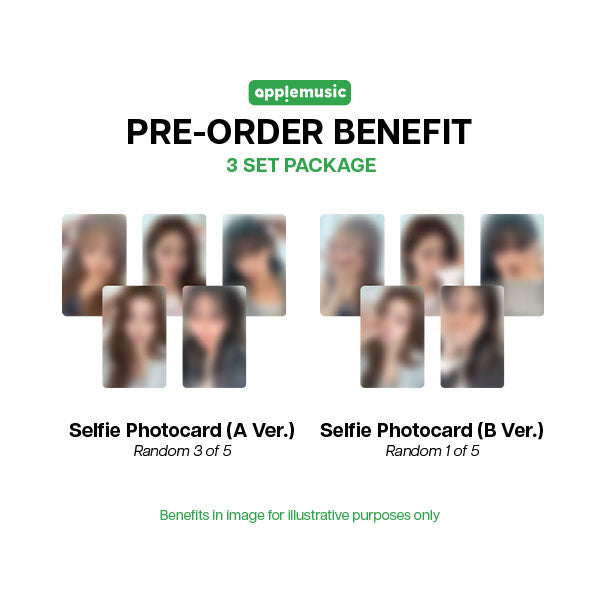 fromis9 From Our 20s 6th Mini Album Photobook Ver - Apple Music Set POBs
