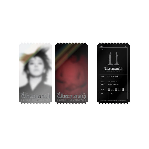 g-dragon 限定フォト G-DRAGON - Photo Ticket [2025 World Tour 'Übermensch' Official MD