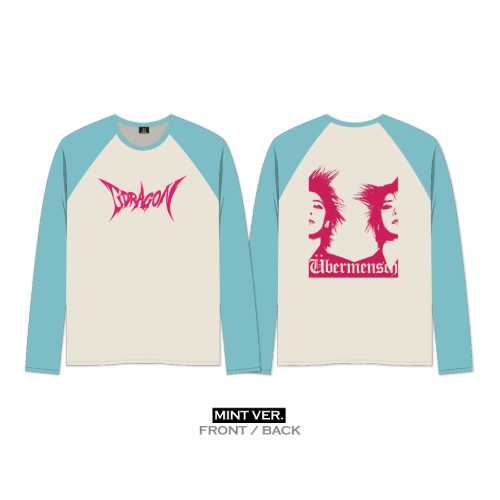 G-DRAGON Übermensch ロンT ホワイトXL G-DRAGON - Raglan Long Sleeved T-Shirt [2025 World Tour