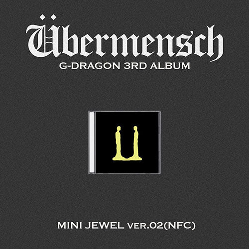 G-DRAGON 3RD ALBUM Übermensch CD G-DRAGON, GDRAGON, GD, KWON JIYONG, JI YONG - BIGBANG G