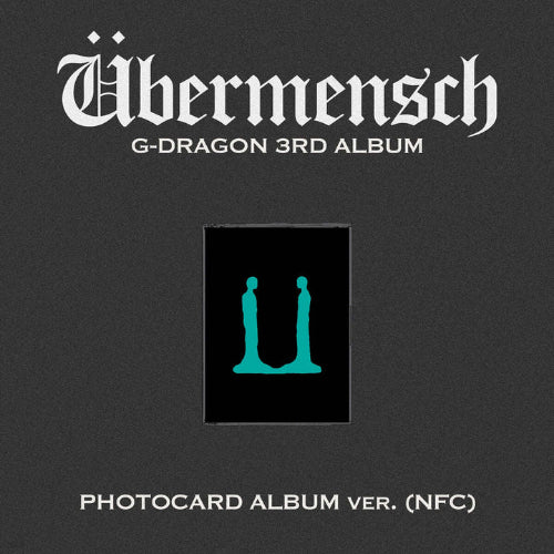 限定特典Übermensch G-DRAGON 3rd ALBUM VER.2 G-DRAGON - Übermensch [3rd Album - Photocard Album Ver.] - K
