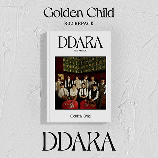 直筆サイン入りGolden Child R02 リパッケージ DDARA Golden Child - DDARA [2nd Album Repackage] - K PLACE