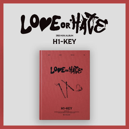 H1-KEY - LOVE or HATE [3rd Mini Album] - K PLACE