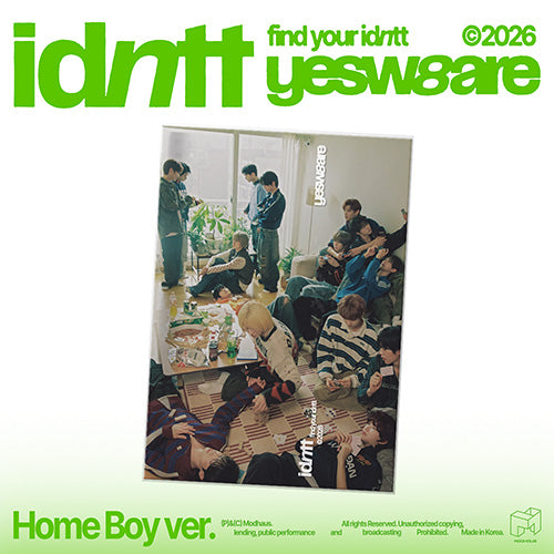 idntt yesw8are - yesweare [1st Mini Album] - K PLACE