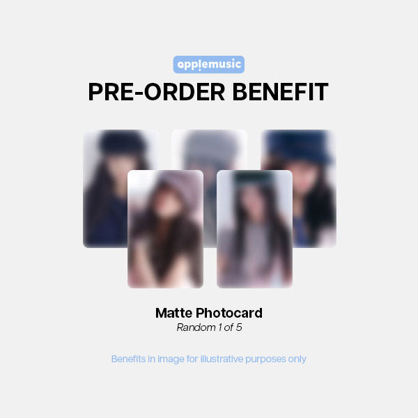 ILLIT bomb 3rd Mini Album POBs - Apple Music POBs