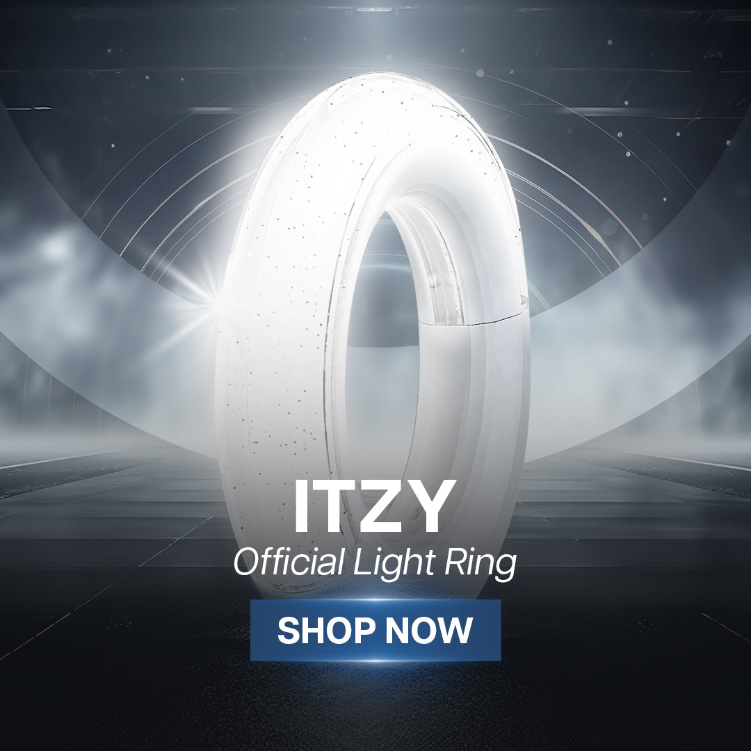 ITZY Official Light Ring Mobile Banner