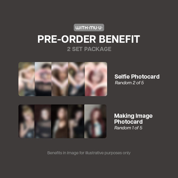 ITZY - TUNNEL VISION 11th Mini Album - Photobook Version - Withmuu Set POBs