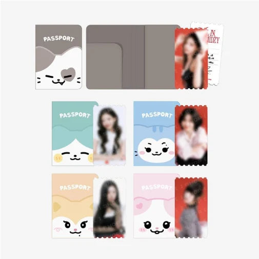 ITZY TWINZY Passport Cover ALL IN MIDZY 5th Fan Meeting Official MD - Main Image